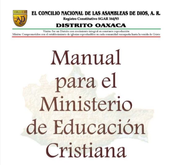 Manual para Ministerio de Educación Cristiana