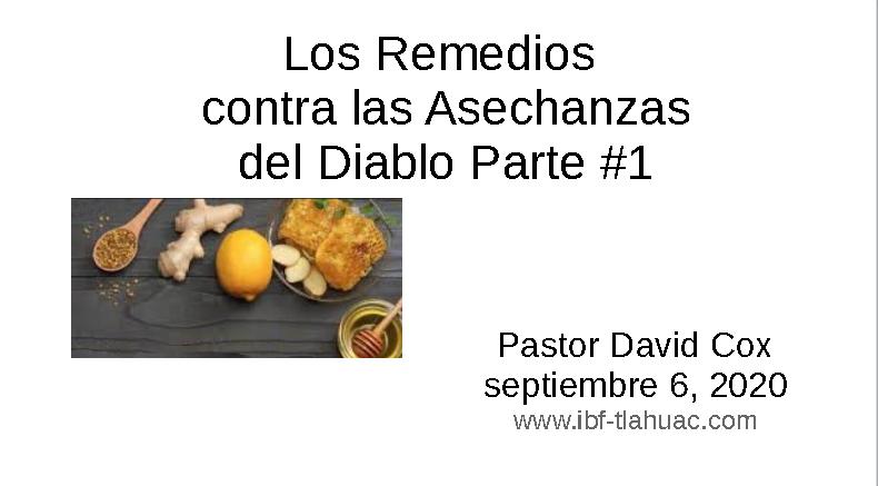 Preciosos Remedios para las Asechanzas del Diablo
