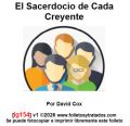 ig154 El Sacerdocio de Cada Creyente explica como Dios no quiere hombres dominando la fe de los salvos, sino sirviendo a Dios por ministrar.